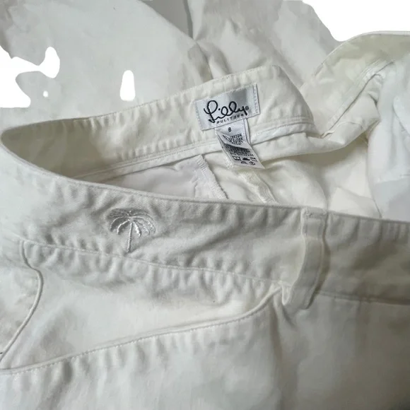 Lilly Pulitzer capri pants size 6 - Picture 12 of 16